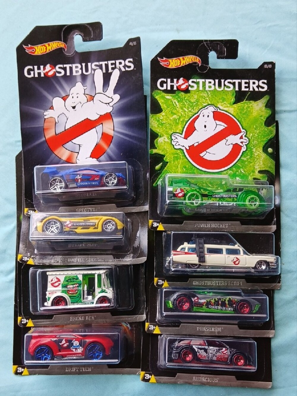 Hot Wheels Set Of 8 Ghostbusters Die-Cast Car Set NEW - Picture 12 of 12